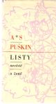 Puškin A. S. - Listy nevěstě a ženě