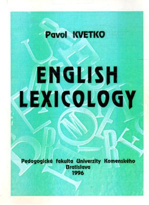 Obal knihy English lexicology