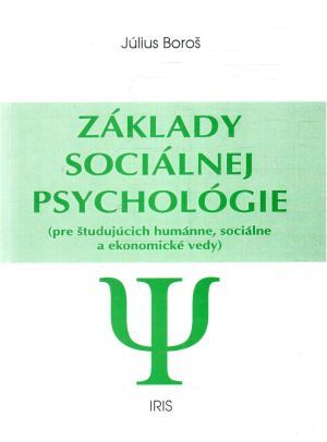 Obal knihy Základy sociálnej psychológie