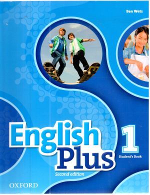 Obal knihy English plus 1. - student´s book